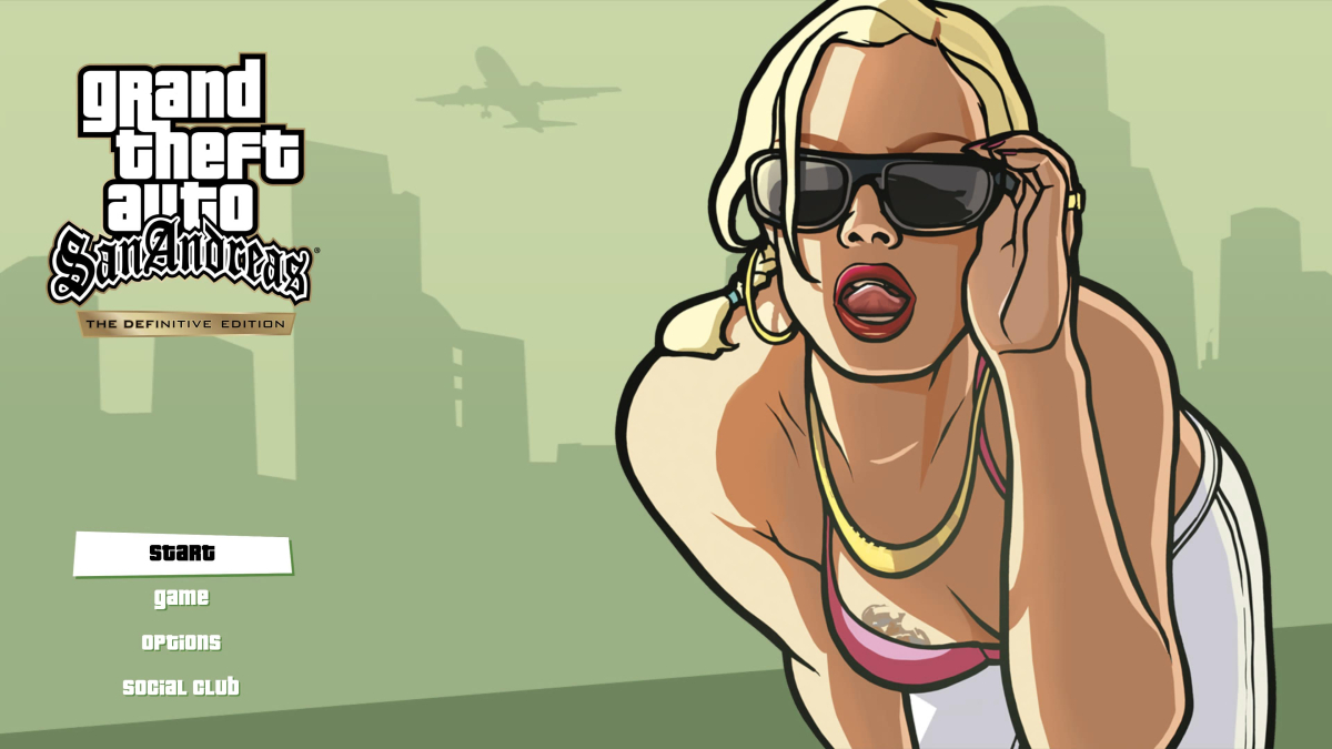 Grand Theft Auto Auto San Andreas – The Definitive Edition - Graphics /  Options Mod