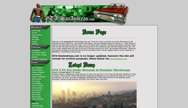 GTA-SanAndreas.com: Home Page
